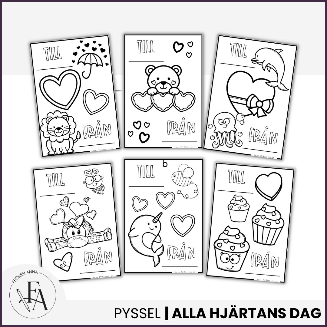 Hjärtliga målarbilder