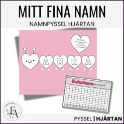 Mitt fina namn - ett klassprojekt (HJÄRTAN)