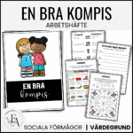 En bra kompis / Vänliga veckan arbetshäfte