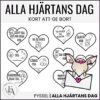 Hjärtliga hjärtkort till alla hjärtans dag