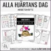 Alla hjärtans dag arbetshäfte