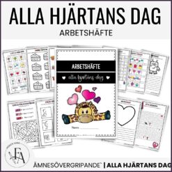 Alla hjärtans dag arbetshäfte