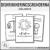 Diskrimineringsgrunderna målarbilder