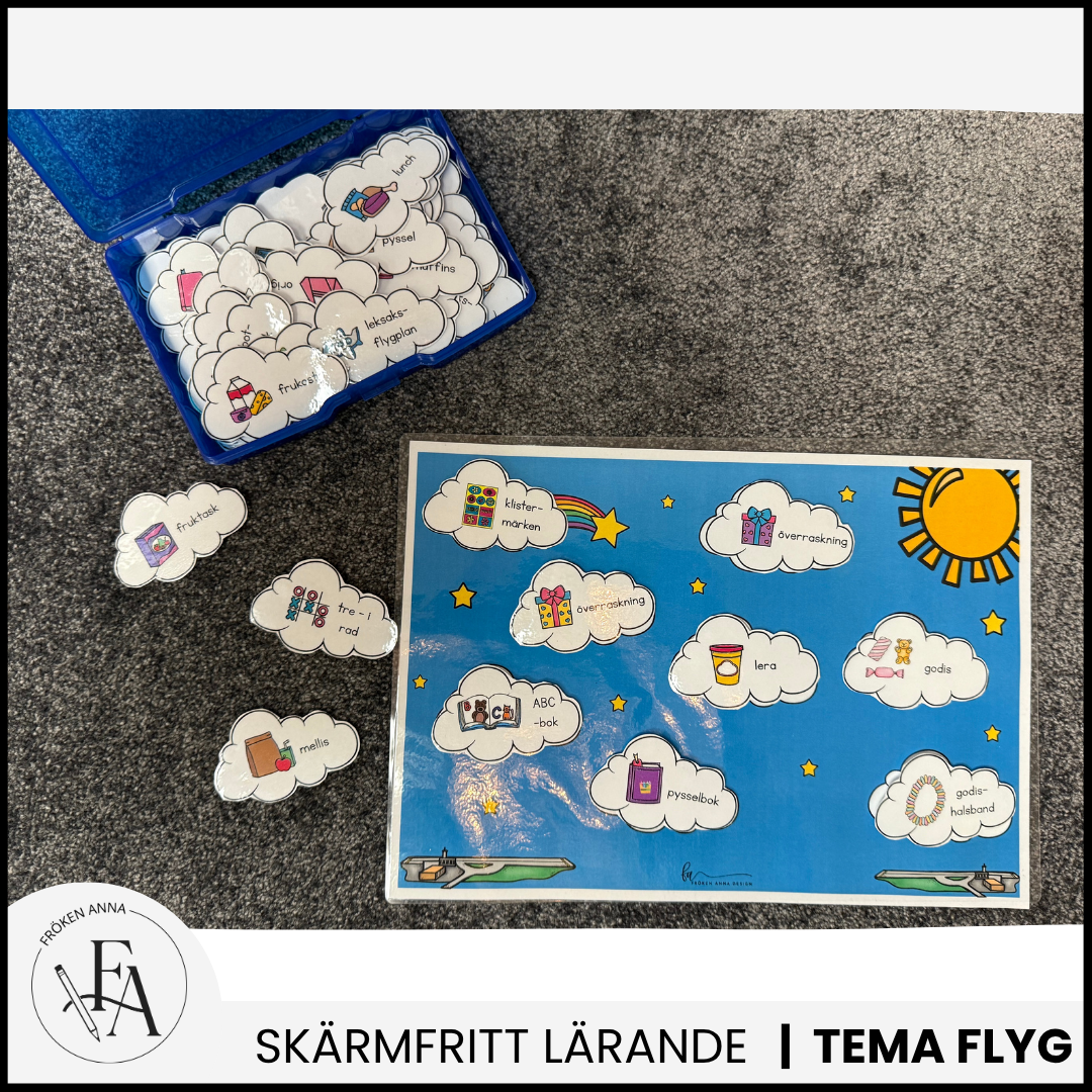 Bildstöd till flygresan– Gör flygresan roligare och mer strukturerad