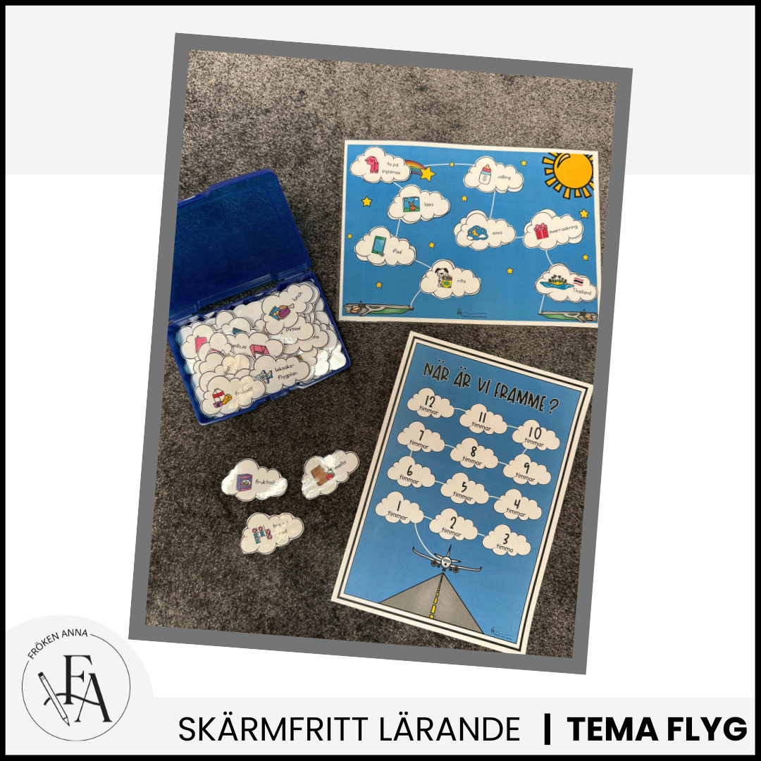 Bildstöd till flygresan– Gör flygresan roligare och mer strukturerad