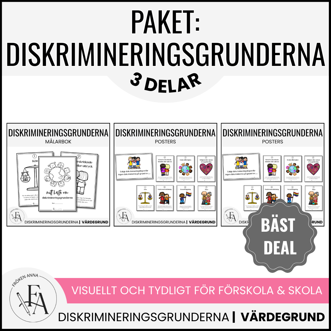 PAKET: Diskrimineringsgrunderna