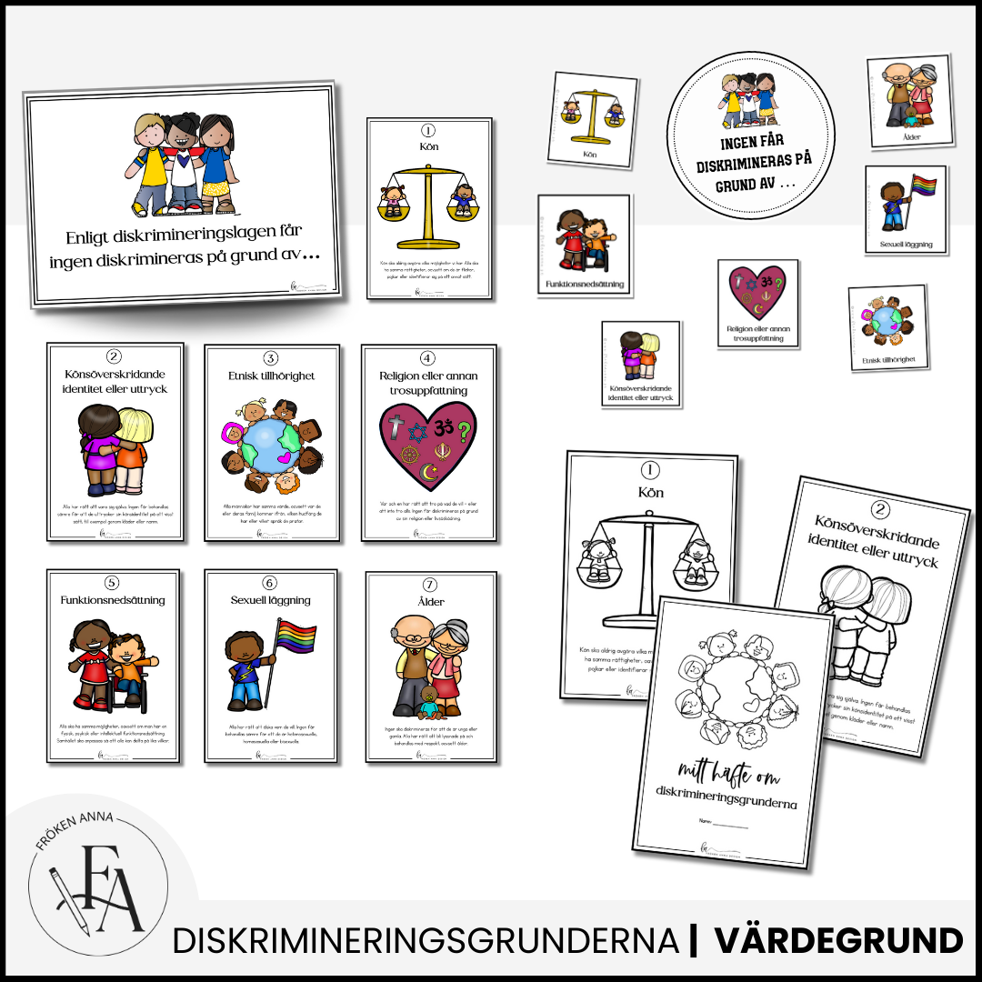 PAKET: Diskrimineringsgrunderna