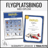 Flygplatsbingo – Lär och lek medan du väntar