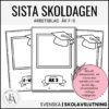 Sista skoldagen | Arbetsblad till sista dagen i skolan
