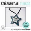 Stjärnmedalj (turkos) | Till sommaravslutningen