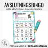 Avslutningsbingo | Mingelaktivitet till skolavslutningen