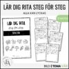 Lär dig rita steg för steg-  Tema vår