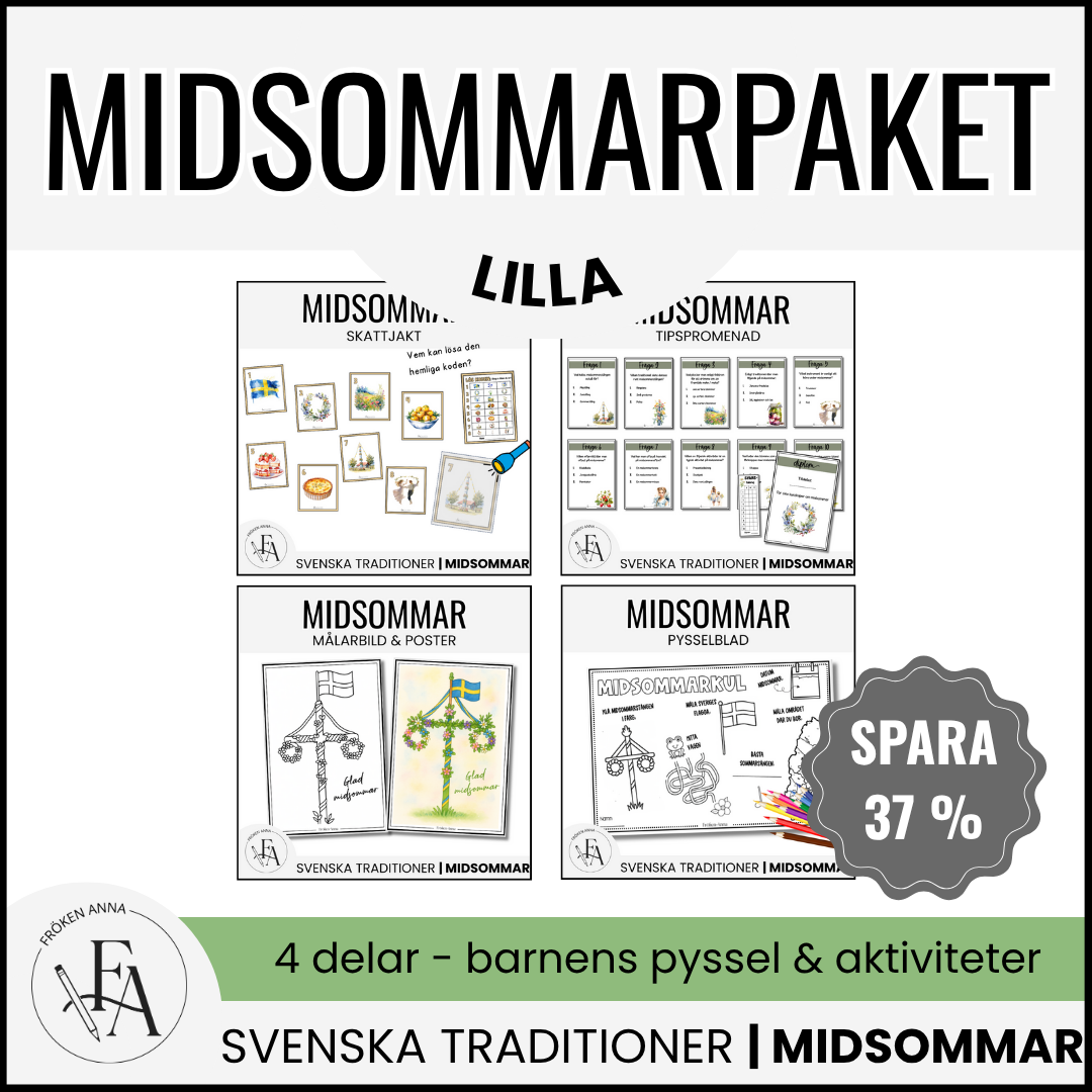 Midsommar | Lilla paketet: Pyssel & Rörelse