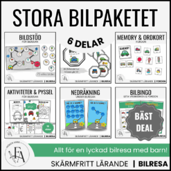 STORA paketet – Allt till bilresan