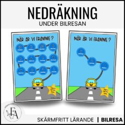 När är vi framme? – Nedräkning under bilresan