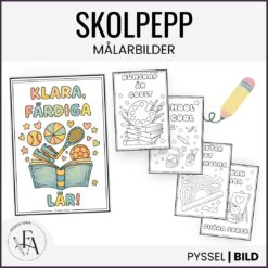 Skolpepp målarbilder