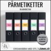 Pärmetiketter | Rainbow