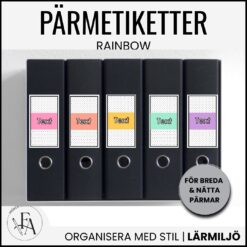 Pärmetiketter | Rainbow