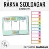 Räkna 100 / 200 / 300 skoldagar | Rainbow