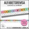 Alfabetsremsa | Rainbow