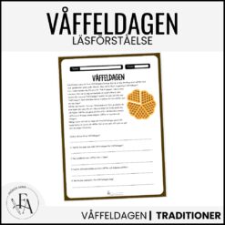 Våffeldagen - Läsförståelse