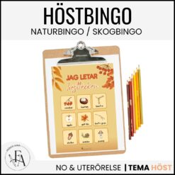 Jag letar hösttecken | Höstbingo