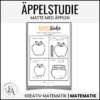 Äppelstudie | Matte med äpplen