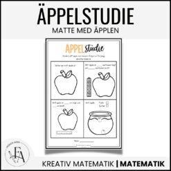 Äppelstudie | Matte med äpplen
