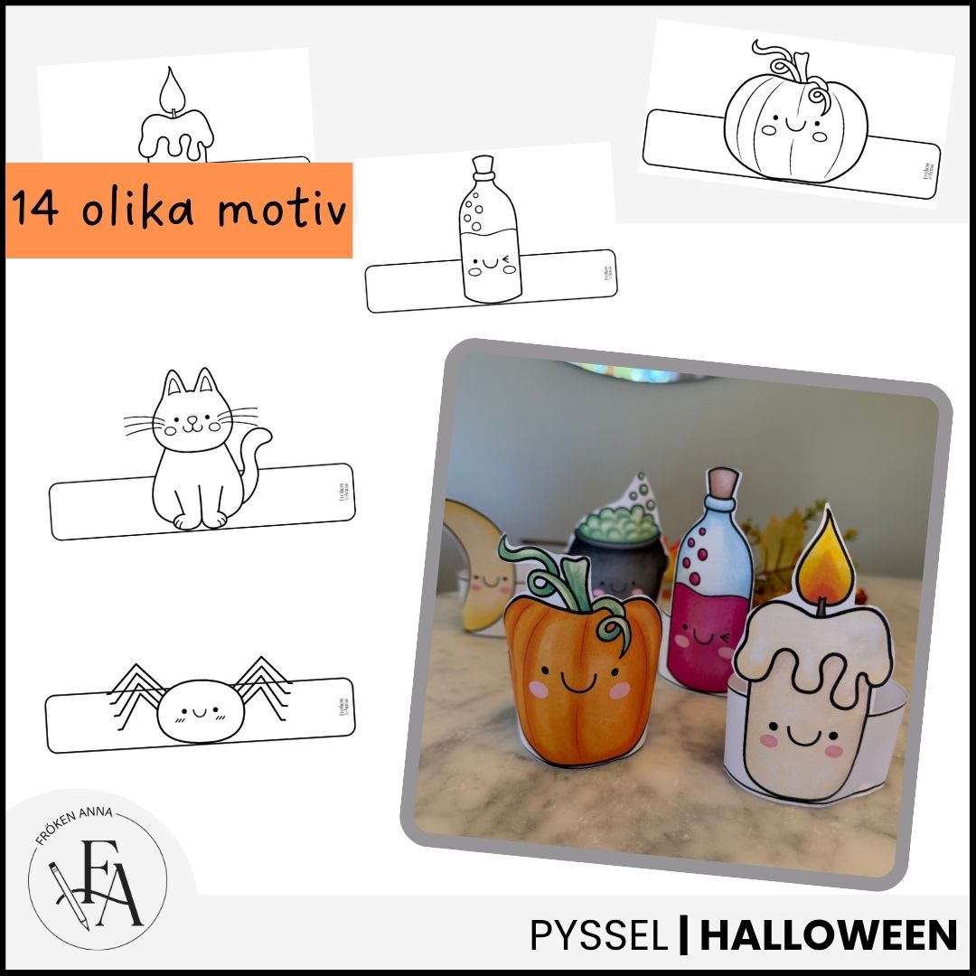 Halloweenpyssel: Figurer