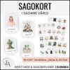 Sagorkort: I sagans värld | 56 kort, berättelseplan & skrivblad