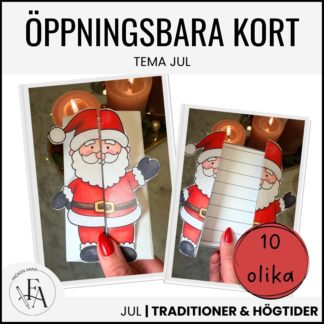 Öppningsbara julkort