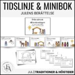 Från advent till trettondagen – tidslinje och minibok