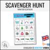 Winter scavenger hunt