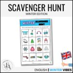 Winter scavenger hunt
