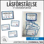 Vinter-OS | Läskort / Läsförståelse Vintersporter