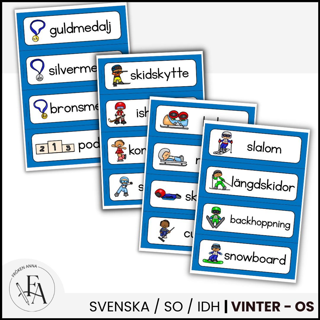 Vinter-OS | Ord och begrepp