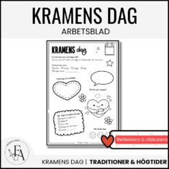 Kramens dag | Arbetsblad
