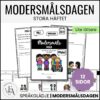 Modersmålsdagen 21/2 | Arbetshäfte - lite lättare