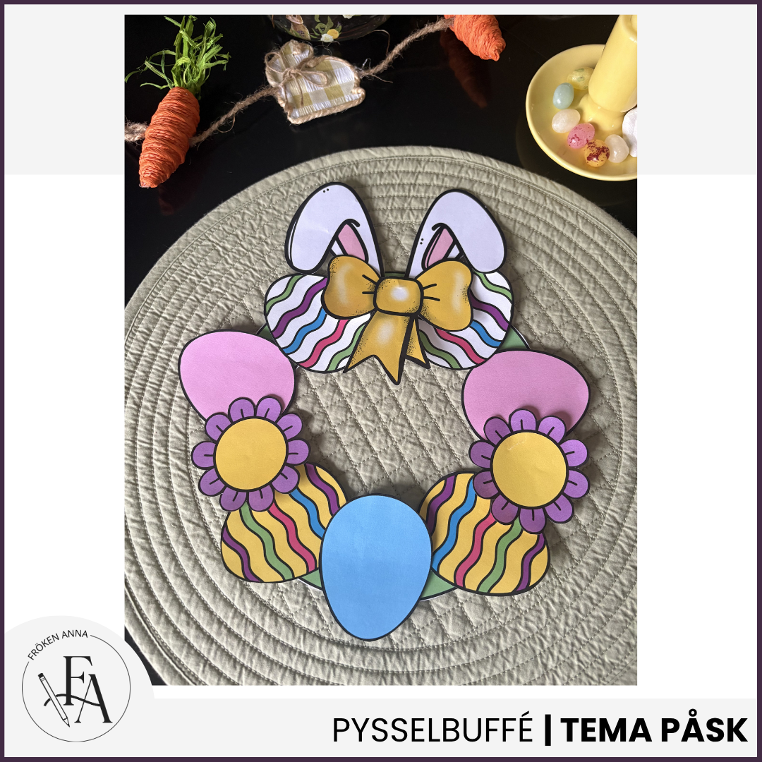 Påskpyssel | Påskkrans