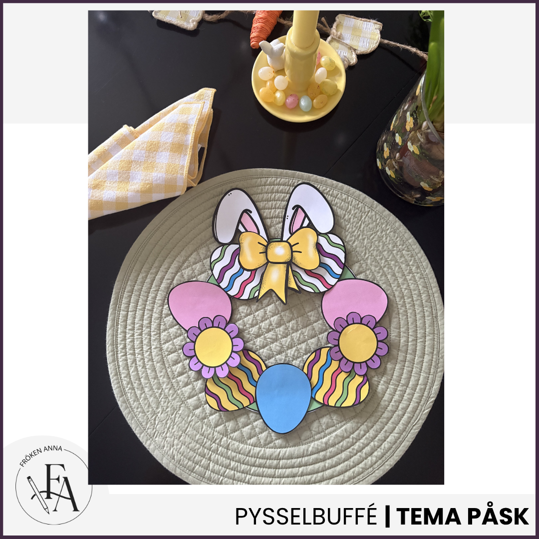 Påskpyssel | Påskkrans