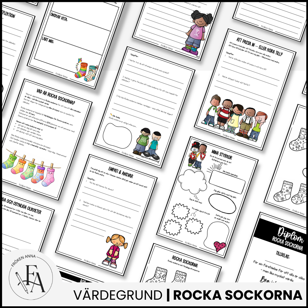 Rocka sockorna: Arbetshäfte