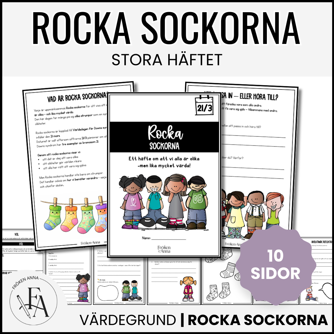 Rocka sockorna: Arbetshäfte