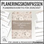 Planeringskompassen | Lärarkalender / Kalender för skolpersonal 26/27