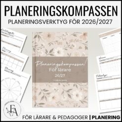 Planeringskompassen | Lärarkalender / Kalender för skolpersonal 26/27