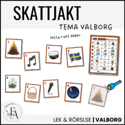 Valborgsjakt / Skattjakt Tema Valborg