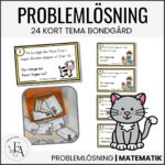 Problemlösningskort | Tema bondgården