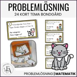 Problemlösningskort | Tema bondgården