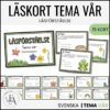 Läskort / Läsförståelsekort | Tema vår